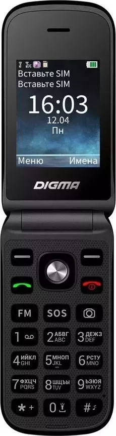 Смартфон DIGMA VOX FS240 32Mb черный