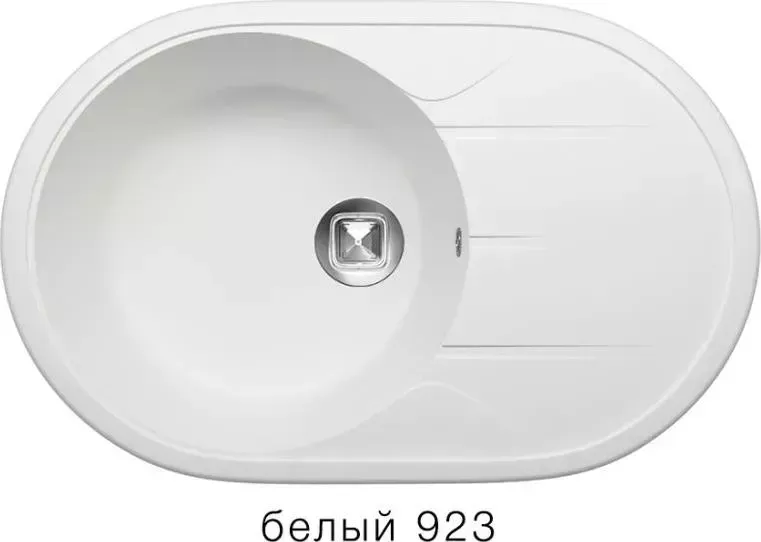 Мойка кухонная TOLERO R-116 белый (923)