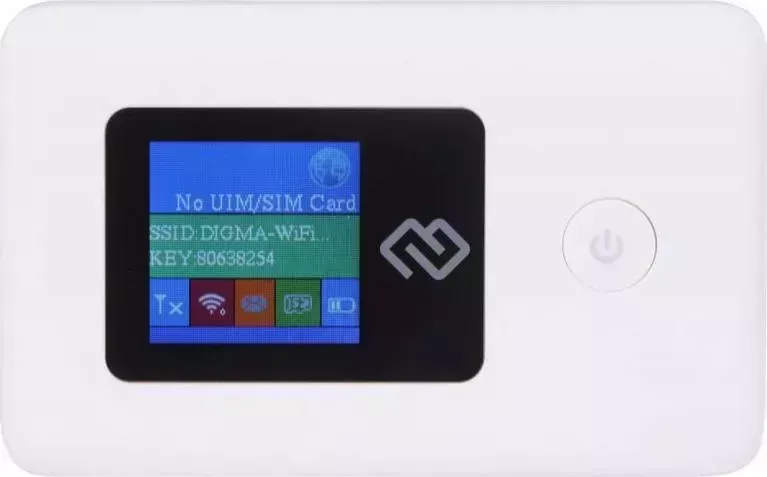 Маршрутизатор DIGMA Роутер DMW1969 белый