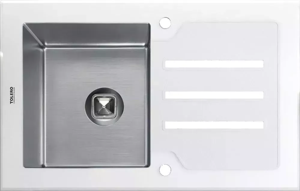 Мойка кухонная TOLERO TG-780 белый