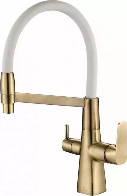 Смеситель для кухни ZorG Steel Hammer SH 818-8 BRONZE
