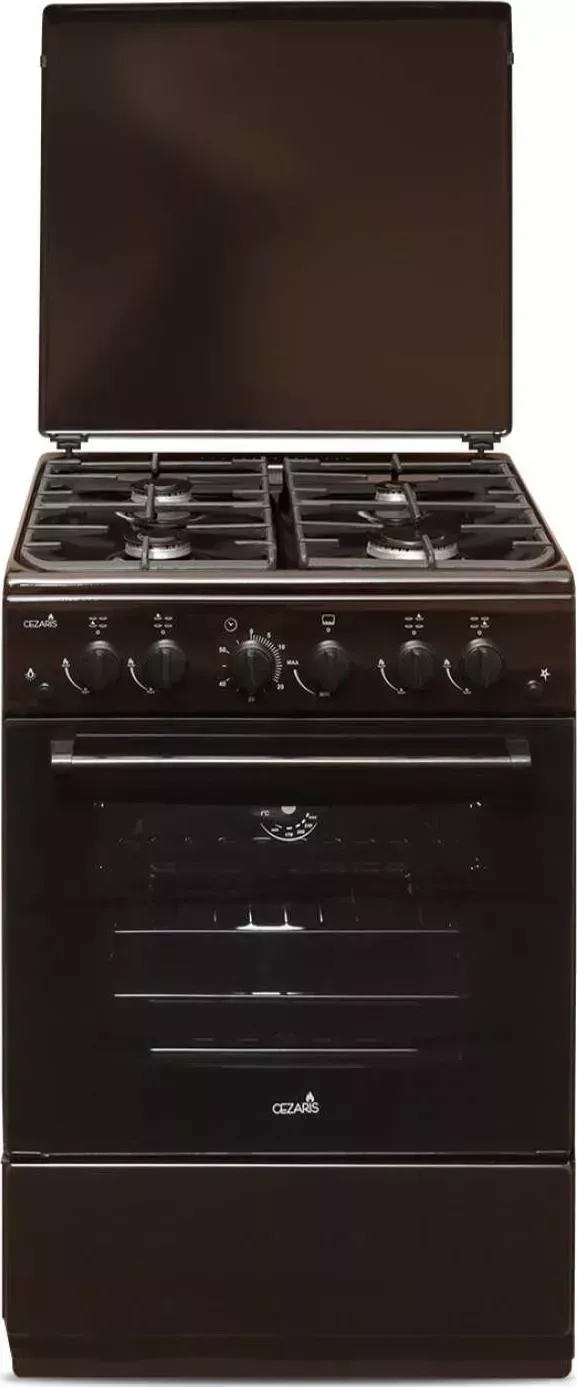 Плита газовая CEZARIS ПГ 3200-08 коричневый