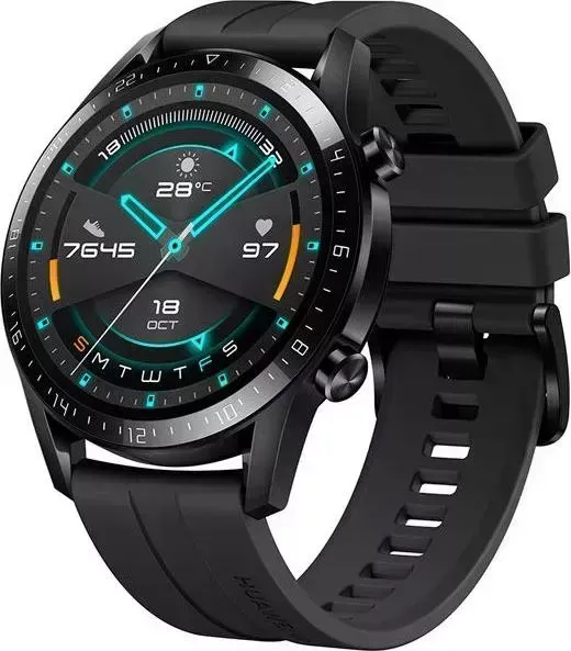 Умные часы HUAWEI Watch GT 2 MATTE BLACK (LTN-B19)