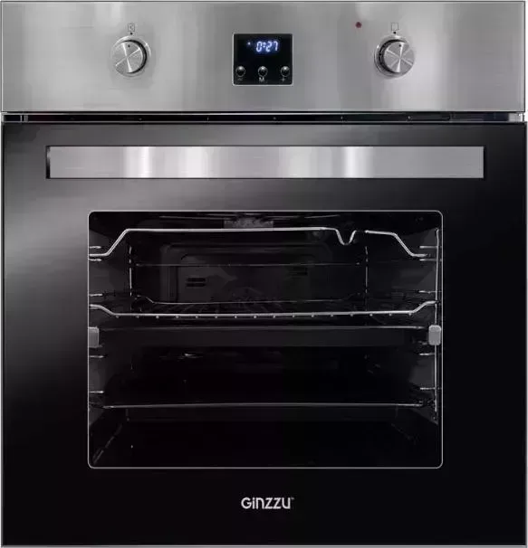 Духовой шкаф электрический GINZZU HOE-273 стальной