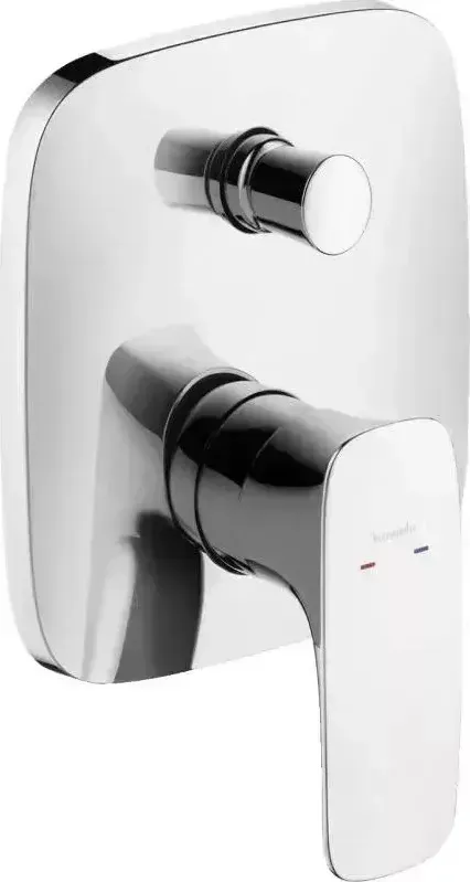 Смеситель для ванны Hansgrohe PuraVida 15445000 (внешняя монтажная часть)