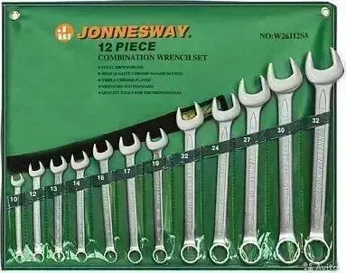 Набор инструментов  Jonnesway W26112SA 12шт.