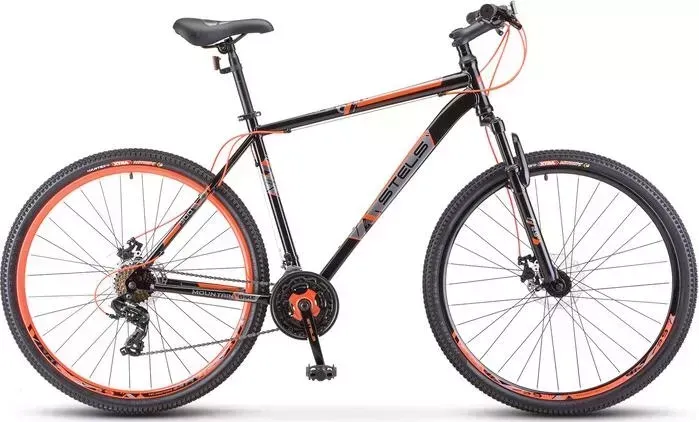 Велосипед STELS Navigator-900 D 29" F020 17.5" Чёрный/красный