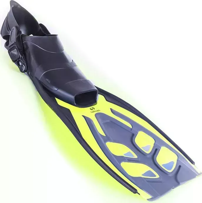 Ласты Salvas Tonic Dive, арт. BA190SMGGSTS,TPR и Technoflex, р. S/M, желтый