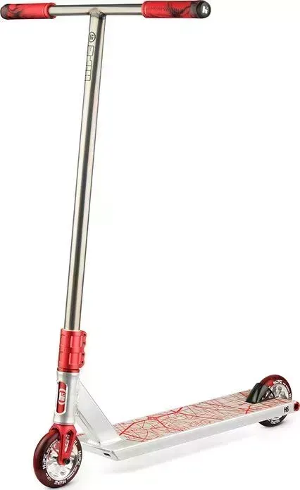 Самокат Hipe H6 raw/red Трюковый самокат H6