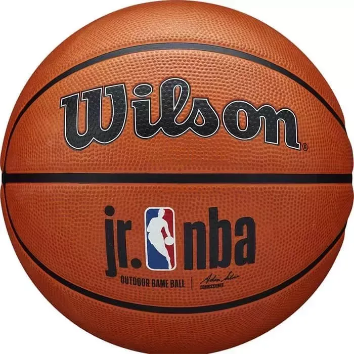 Мяч баскетбольный Wilson JR NBA Authentic Outdoor, WTB9600XB05, р.5, коричневый