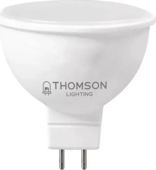 Лампа THOMSON светодиодная GU5.3 6W 3000K полусфера матовая TH-B2045