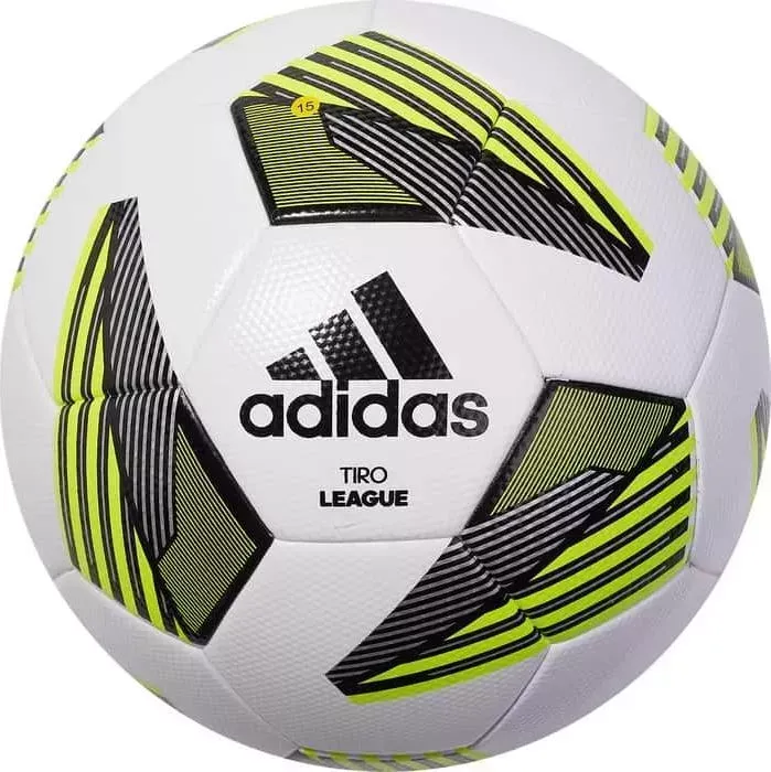 Мяч футбольный ADIDAS Tiro Lge Tsbe FS0369, р.5, 32 пан., FIFA Quality, бело-желтый