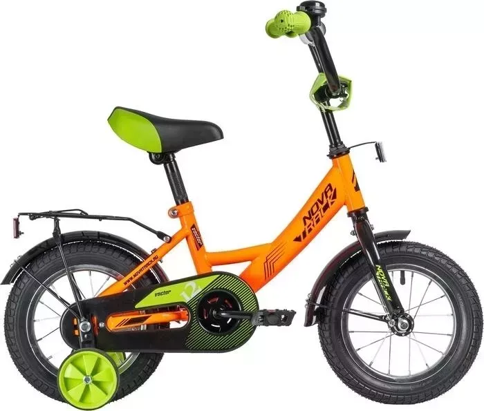 Велосипед NOVATRACK 12" VECTOR оранжевый