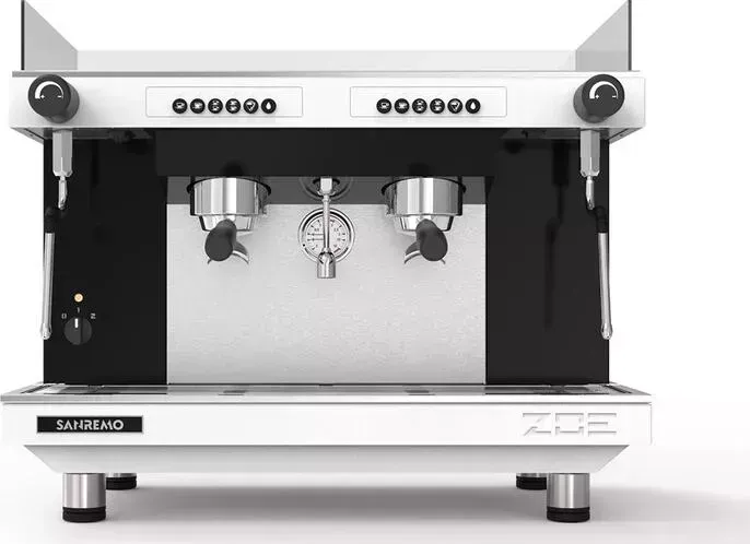 Кофемашина Sanremo Zoe Tall 2 гр. 220V автомат белая (ZOE 2G SED TA)