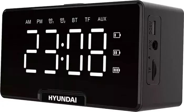 Радиобудильник HYUNDAI H-RCL400 черный