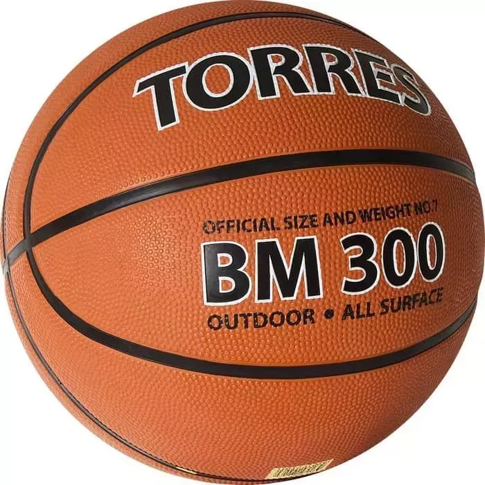 Мяч баскетбольный TORRES BM300 B02017, р.7