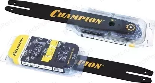 Шина CHAMPION + 2 цепи 14&quot;-3/8-1,3 50 звеньев (140SDEA074) + 2 14"-3/8-1,3 50