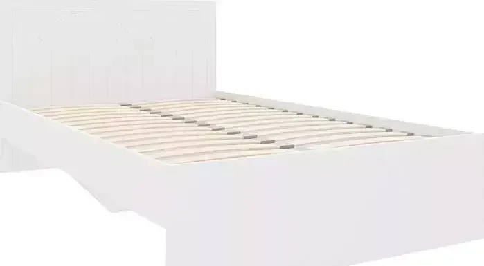Кровать Это мебель 120 Бискотти ПМ-332.02 исп.2 белая