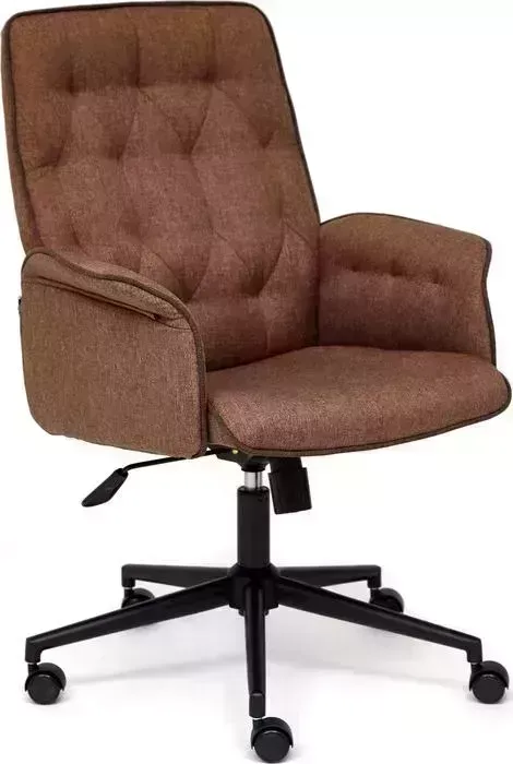 Кресло офисное TetChair Madrid ткань коричневый F25/3M7-147