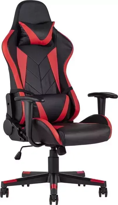 Кресло офисное TopChairs спортивное Gallardo красное