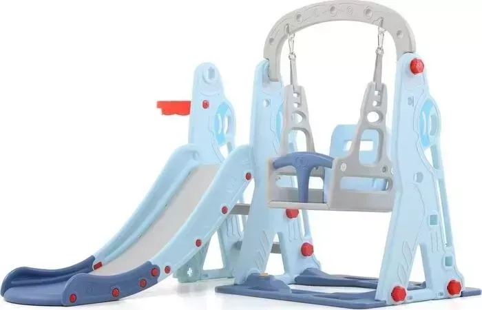 Горка PERFETTO SPORT + качели Космо PS-035-M ментол