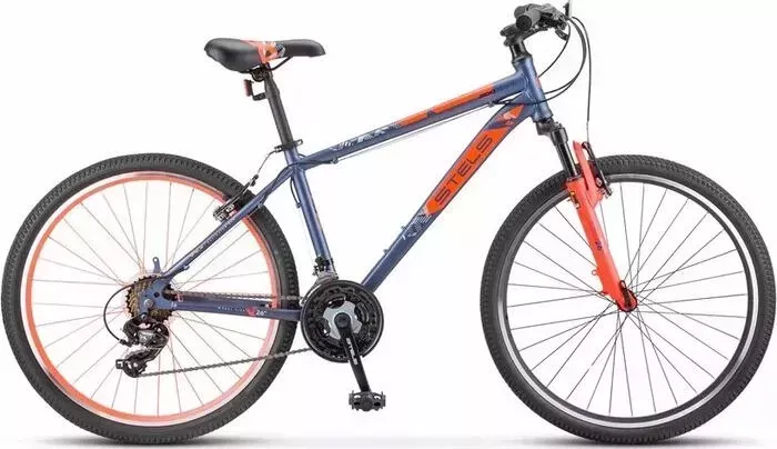 Велосипед STELS Navigator-500 V 26" F020 20" Синий/красный