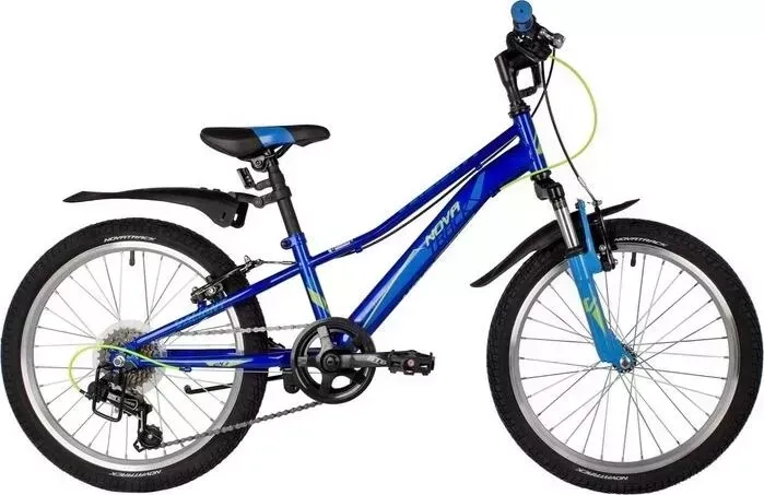 Велосипед NOVATRACK 20" VALIANT синий