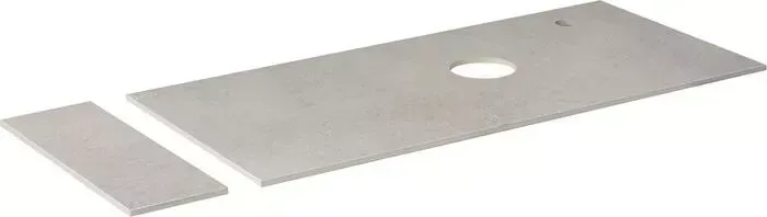 Столешница AQUANET Nova Lite Loft с полкой 90 правая, серый TF01 (261856)