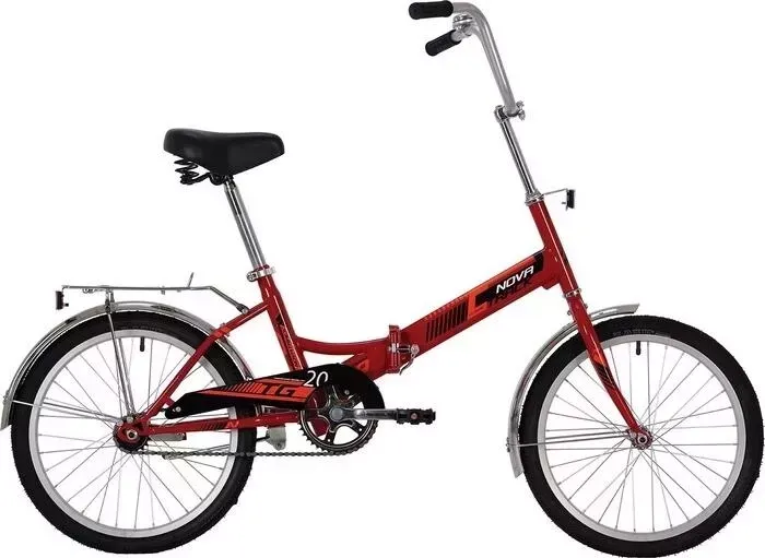 Велосипед NOVATRACK 20 TG20 складной красный
