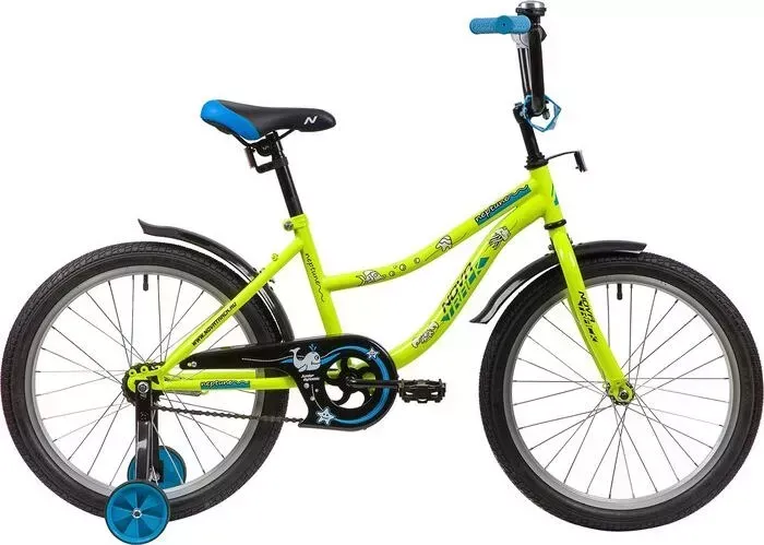 Велосипед NOVATRACK 20" NEPTUNE зеленый