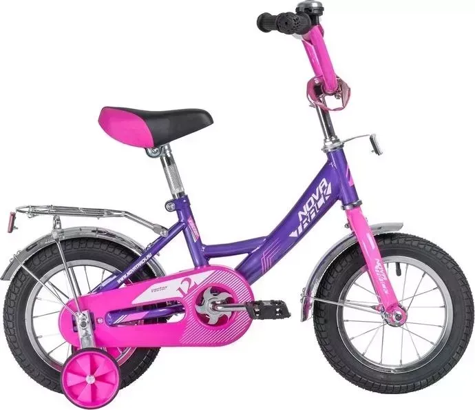 Велосипед NOVATRACK 12" VECTOR лиловый