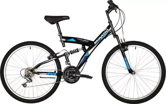 Велосипед Mikado 26" EXPLORER 18" черный