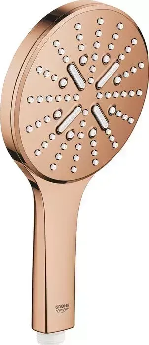 Ручной душ Grohe Rainshower SmartActive 3 вида струи, теплый закат (26574DA0)