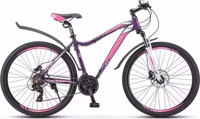 Велосипед STELS Miss-7500 D 27.5" V010 18" тёмно-пурпурный