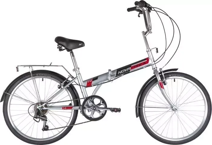 Велосипед NOVATRACK 24" TG-24 CLASSIC 3.1_S серый