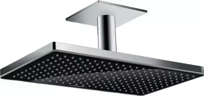 Верхний душ Hansgrohe с кронштейном Rainmaker Select 460 для 24010180 хром/черный (24002600)