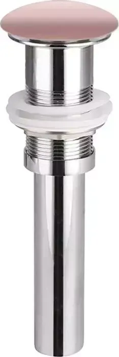 Донный клапан Ceramica Nova Click-clack с керамической накладкой, розовый (CN2000MP)