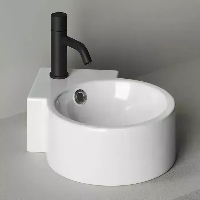 Раковина Ceramica Nova угловая Element 31х43 белая (CN5019)