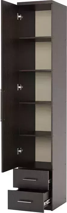 Шкаф Шарм-Дизайн с полками и ящиками Мелодия МПЯ-11 30х45 венге