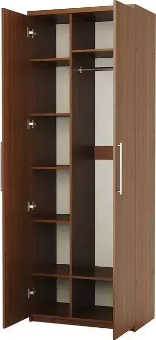 Шкаф комбинированный Шарм-Дизайн Мелодия МК-22 80х60 орех