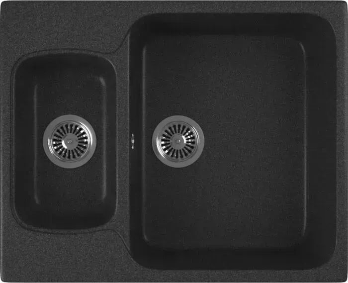 Мойка кухонная GREENSTONE GRS-09-343 антрацит