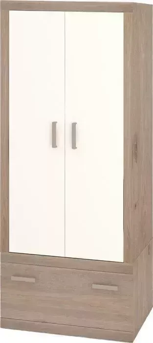 Шкаф МЭРДЭС ТОЙ ШК 90/60 Я НБЕ нельсон/белый