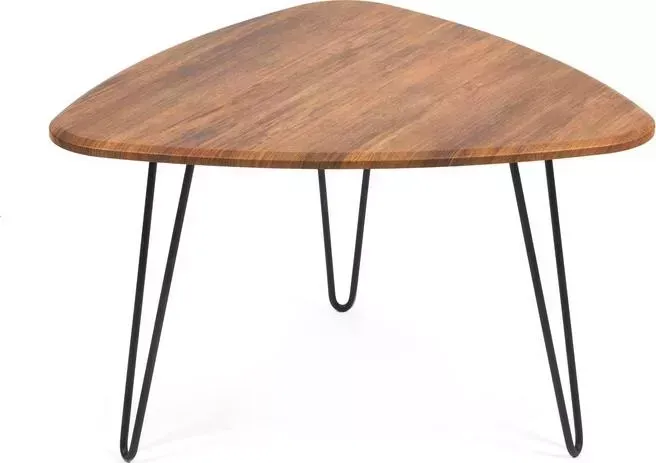 Стол журнальный TetChair Sodus МДФ/металл дуб американский ножки черные