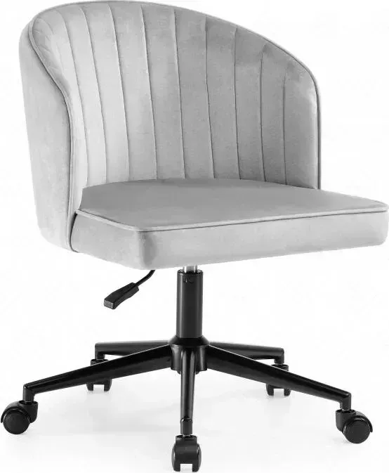 Кресло офисное Woodville Dani light gray/black
