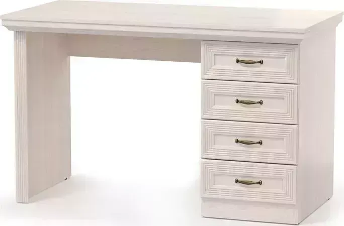 Стол Олимп компьютерный ПКС-6 вудлайн кремовый/ Masa Decor аруша венге/профиль: Masa Decor аруша венге