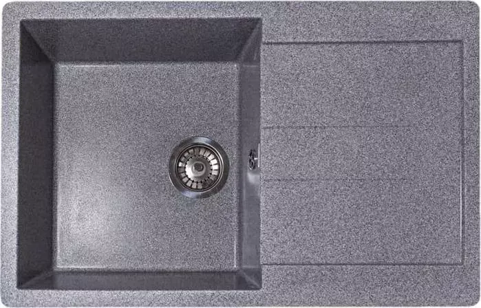 Мойка кухонная GranAlliance GA-40 темно-серый 309 (GA-40-309)