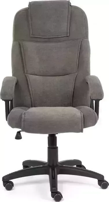 Кресло офисное TetChair Bergamo флок серый 29