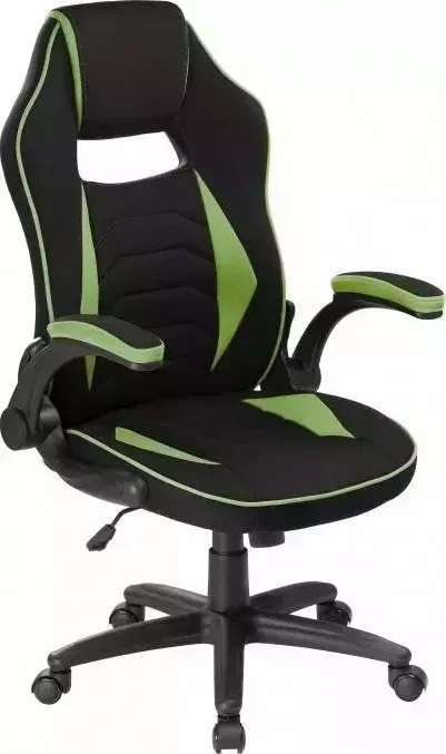 Кресло офисное Woodville Plast 1 green / black