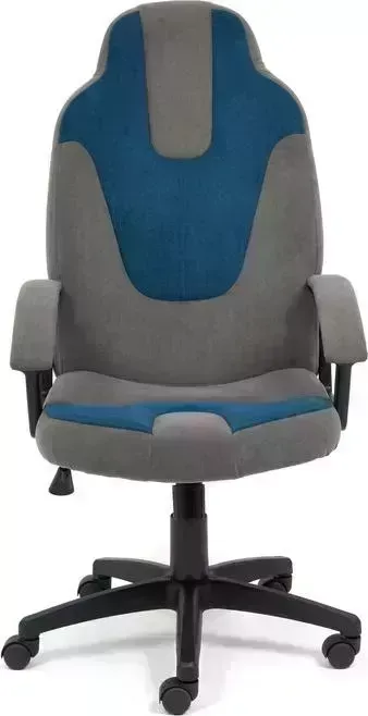 Кресло офисное TetChair Neo (3) флок серый/синий 29/32