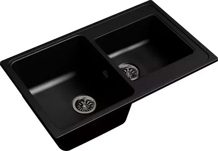Мойка кухонная Ewigstein Elegant E-80D антрацит